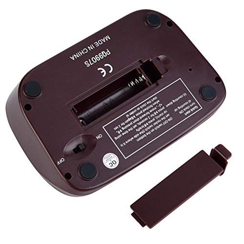 Demeras Temporizador de ajedrez Reloj de ajedrez Digital Leap Profesional Pantalla de Alta definición Temporizador electrónico portátil