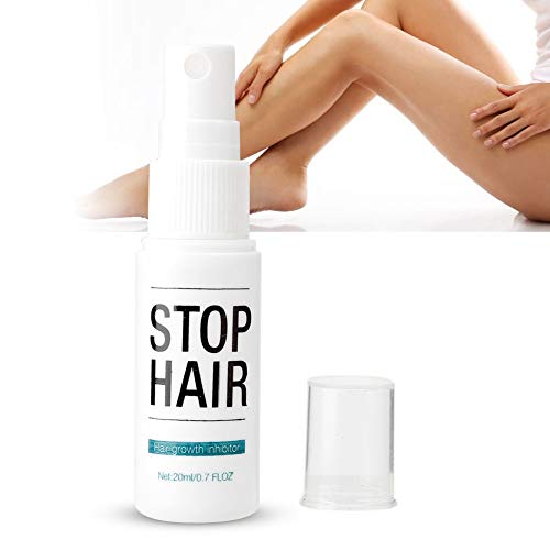 Depilación permanente, extracto de hamamelis para hombres y mujeres, spray inhibidor del crecimiento del cabello, para depilación corporal permanente de piernas