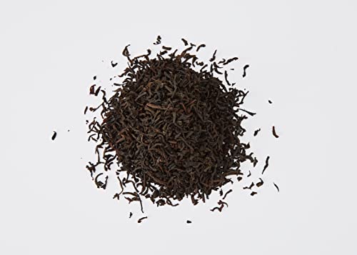 Der-Franz - Té negro "Earl Grey" con sabor natural en hojas enteras, 250 g
