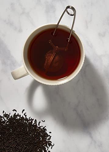 Der-Franz - Té negro "Earl Grey" con sabor natural en hojas enteras, 250 g