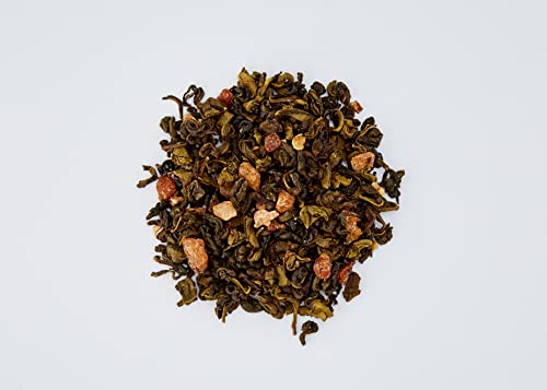 Der-Franz - Té verde "Simply Green" con sabor natural en hojas enteras, 250 g