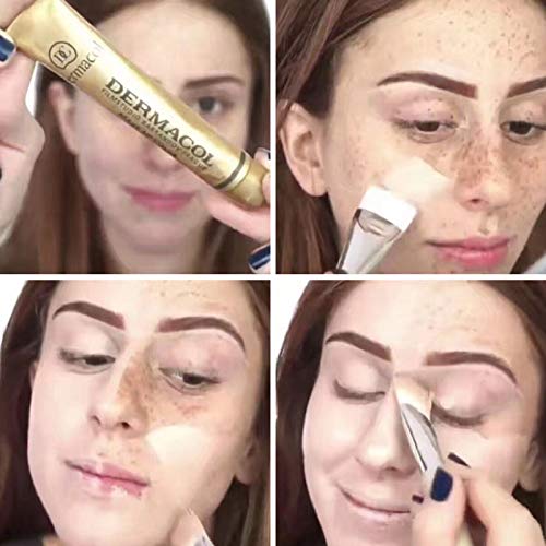 Dermacol Base de maquillaje – Base de maquillaje resistente al agua con protección solar 30.