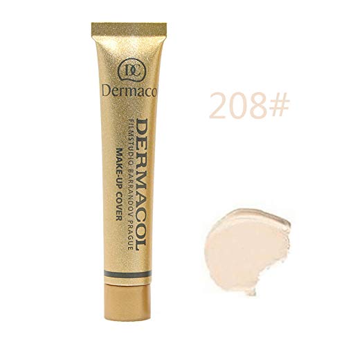 Dermacol Base de maquillaje – Base de maquillaje resistente al agua con protección solar 30.
