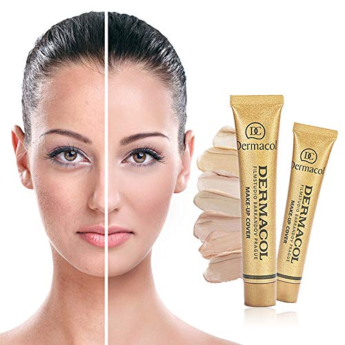 Dermacol Base de maquillaje – Base de maquillaje resistente al agua con protección solar 30.