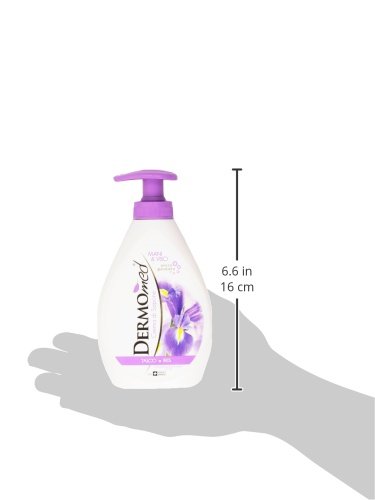 Dermomed – Crema de jabón, manos y cara, talco e iris – 300 ml