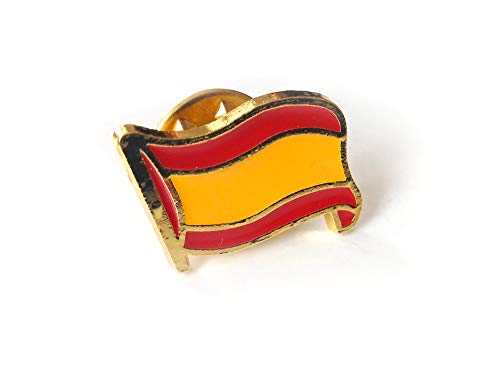 Desconocido Pin de Solapa Bandera España Española Metal con Esmalte Tamaño Pequeño