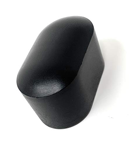 Design61 Tapas para patas de silla, 8 unidades, 30 x 15 mm, para tubos ovalados, para sillas de jardín