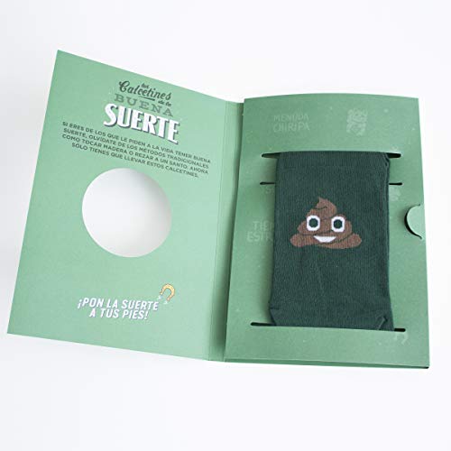 Designer Souvenirs | Calcetines Divertidos con Dibujos para Regalo | Calcetines de Media Caña para Hombres y Mujeres | Diseño Moderno | Regalo Para Familia y Amigos | Modelo de la Buena Suerte
