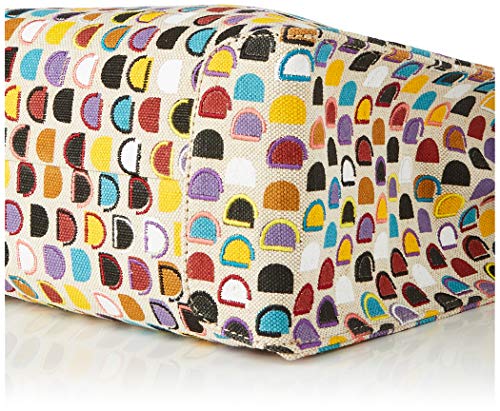 Desigual Fabric Shopping Bag, Bolsa de Almacenamiento para Mujer, Blanco, U