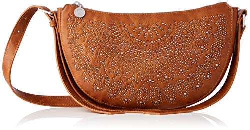 Desigual PU Across Body Bag, Mujer, Marrón, U