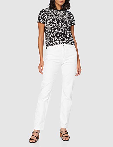 Desigual TS_dieguita Camiseta, Negro, XXL para Mujer