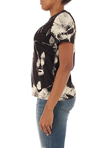 Desigual TS_Mickey, Camiseta para Mujer, Blanco, Talla L