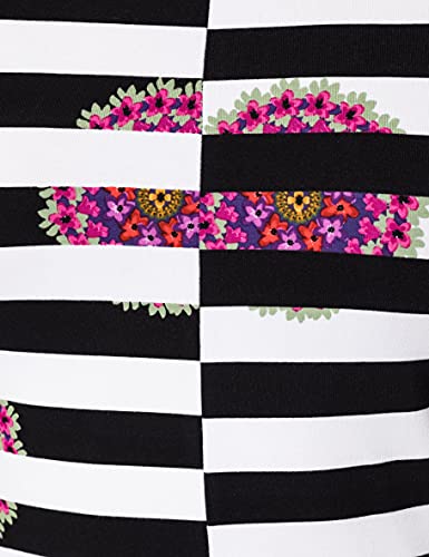 Desigual Vest_San Francisco Vestido Casual, Negro, S para Mujer