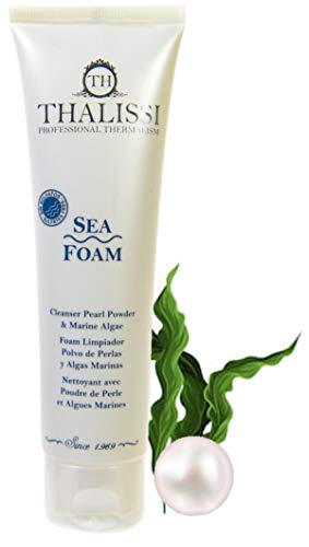 Desmaquillante Limpiador, Sin Sulfatos, con Polvo de Perla Blanca y Alga Marina SEA FOAM