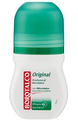 Desodorante Roll On Borotalco Roberts original 50 ml sin alcohol, de Italia
