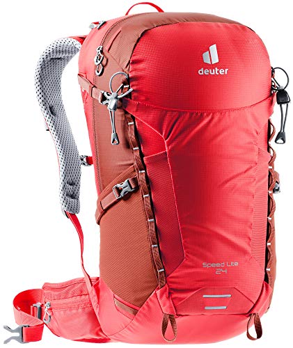 Deuter Speed Lite 24 Mochila De Senderismo, Unisex Adulto, Chile-Lava, 55cmx29cmx18cm