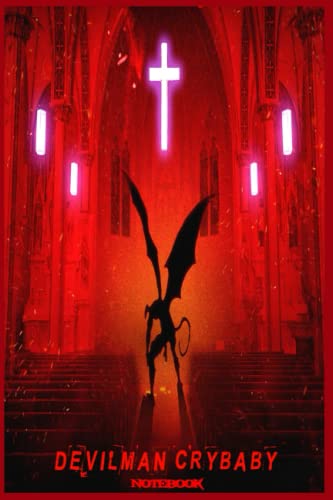 Devilman Crybaby notebook: NOTEBOOK FOR ANIME AND MANGA FANS ( 6 x 9 ) 120 PAGES - GIFT IDEAS