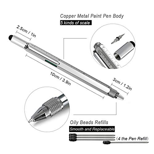 Dia del Padre Regalos Boligrafos Multifuncion Regalos Originales para Hombre, Regalos Hombre Navidad Fruitman Pluma Oficina Gadgets Boli Multiusos Regalos Divertidos San Valentin Hombre Mujer