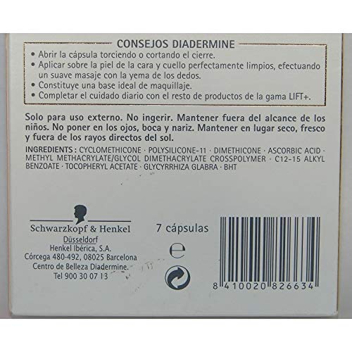 Diadermine Capsulas Lift+ Flash Effect - 7 Unidades