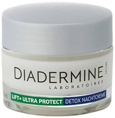 DIADERMINE Crema de noche Lift + Ultra Protect Detox, 1 unidad (50 ml)