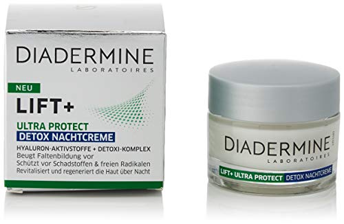 DIADERMINE Crema de noche Lift + Ultra Protect Detox, 1 unidad (50 ml)