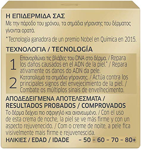 Diadermine - Expert Rejuvenecedor Crema Noche 50ml -Rejuvenecimiento celular- Para pieles maduras y exigentes - Tecnología ganadora Premio Nobel