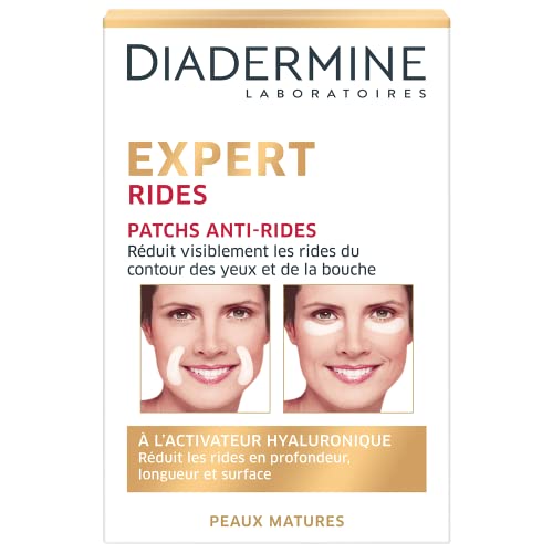 Diadermine – Parches antiarrugas Expert Rides 3D – 12 parches