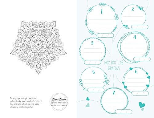 Diario de Gratitud y Mandalas para Colorear