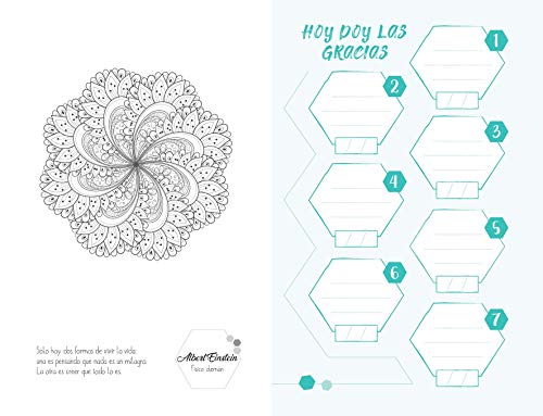 Diario de Gratitud y Mandalas para Colorear