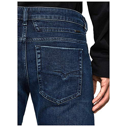 Diesel D-bazer L.32 Pantaloni Jeans, 01 Denim Azul, 29 para Hombre