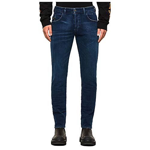 Diesel D-bazer L.32 Pantaloni Jeans, 01 Denim Azul, 29 para Hombre