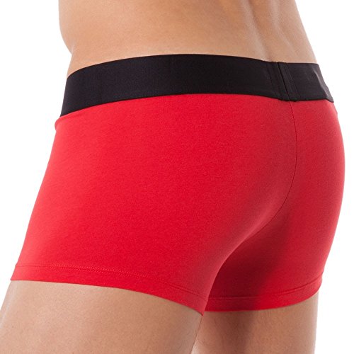 Diesel Hombres Shawn Microfiber Waistband Single  Traje de baño masculino  -  Rojo -