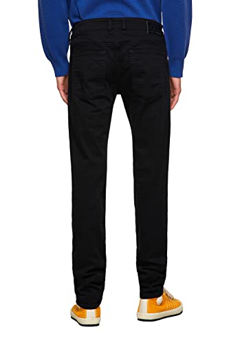Diesel Sleenker-x L.30 Pantaloni Jeans, 02 Black Denim, 31 para Hombre