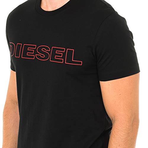 Diesel UMLT-JAKE, Camiseta para Hombre, Negro (Black 900/0darx), L