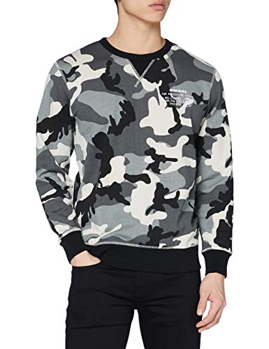 DIESEL UMLT-Willy Sudadera, E4916-0icat, L para Hombre
