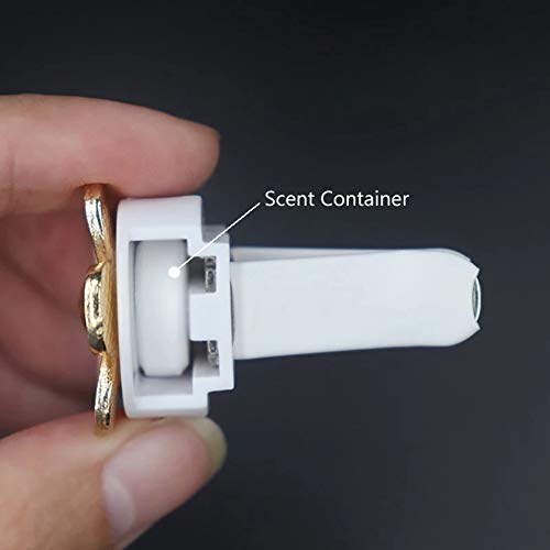 Difusor de Mariposa para Coche, Asudaro Adornos de Aromaterapia para Coche Ambientador para Coche con Clip de Ventilación Perfume de Salida de Aire Acondicionado de Coche