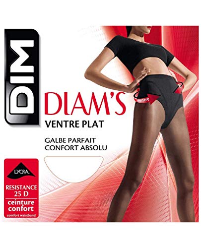 Dim AD01176.127 Medias, 25 DEN, Negro, M (Tamaño del Fabricante:2) para Mujer