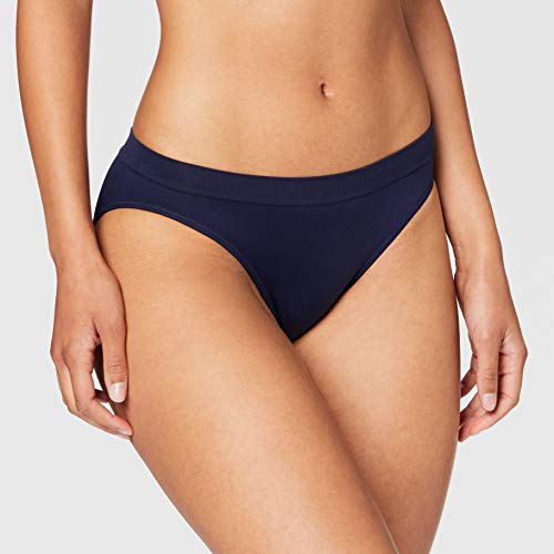 Dim Slip Ecodim Microfibre Sans Couture X2 Ropa Interior, Azul Infinito/Ballerina Rosa, Medium para Mujer