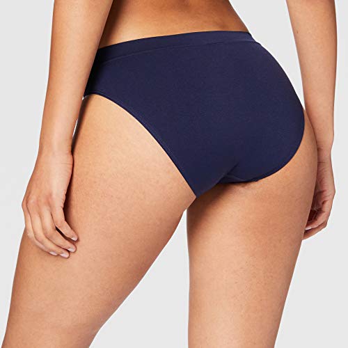 Dim Slip Ecodim Microfibre Sans Couture X2 Ropa Interior, Azul Infinito/Ballerina Rosa, Medium para Mujer