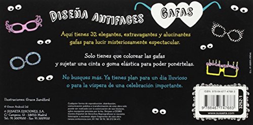 Diseña gafas (Diseña antifaces)