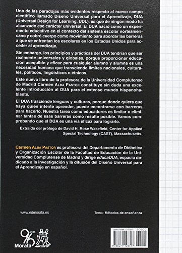 DISEÑO UNIVERSAL PARA EL APRENDIZAJE: EDUCACIÓN PARA TODOS Y PRÁCTICAS DE ENSEÑANZA INCLUSIVAS: 3 (Textos Universitarios)