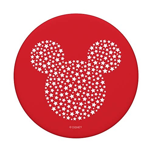 Disney Mickey Mouse Stars on Red PopSockets Agarre y Soporte para Teléfonos y Tabletas