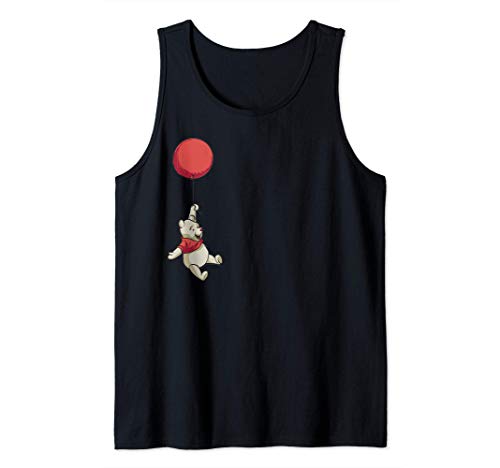 Disney Winnie The Pooh Floating Red Balloon Camiseta sin Mangas