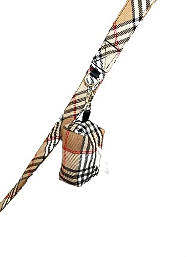 Dispensador bolsa para caca perro Modelo Burberry