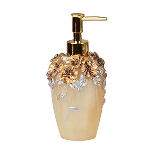 Dispensador Jabon Dosificador Jabon Botella de la bomba del dispensador del jabón de la resina de 360 ​​ml Retellable Vacío de la loción decorativa Dispensador for el jabón líquido Champú de champú Ge