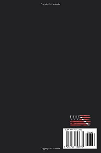 Dive Log Book: Compact Scuba Diving Log for 122 Dive Entries (Stars and Stripes Theme)