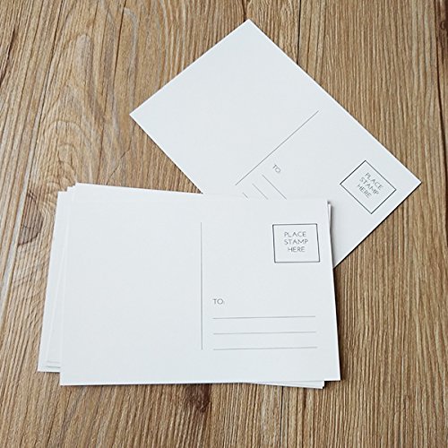 DIYthinker Coletas niña Holanda Postal de dibujos animados Conjunto de tarjeta de cumpleaños de correo Gracias lateral 20Pcs 5,7 pulgadas x 3,8 pulgadas Multicolor