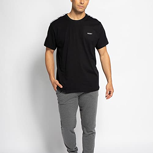DKNY Camisa, Negro, M para Hombre