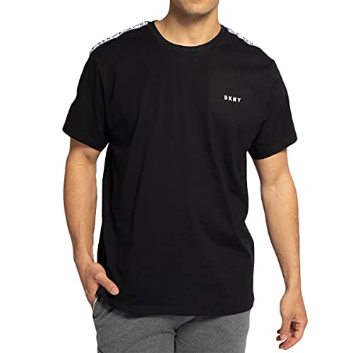 DKNY Camisa, Negro, M para Hombre