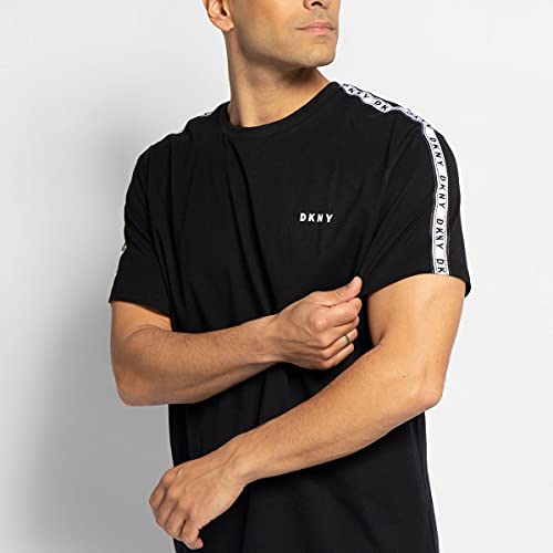 DKNY Camisa, Negro, M para Hombre